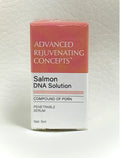 Box of Advanced Rejuvenating Concepts Salmon DNA Solution on a textured white background
